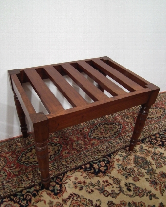 Walnut Luggage Rack