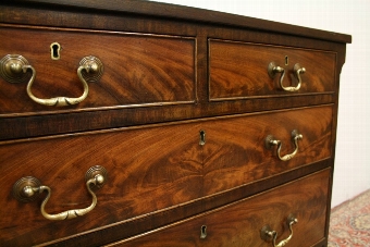 Antique George III Style Spanish Mahogany Chest