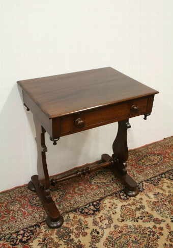 Early Victorian Mahogany Work Table