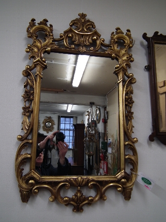 George III Style Giltwood Mirror