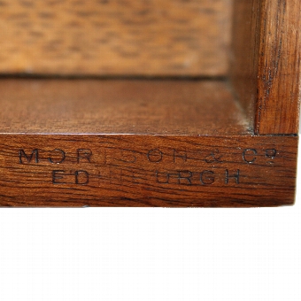 Antique Pair of Morison & Co Walnut Bedside Cabinets