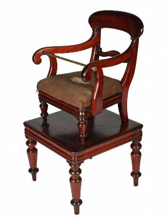 William IV Mahogany Child's Chair