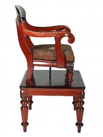 Antique William IV Mahogany Child's Chair