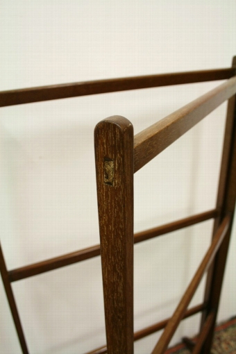 Antique Edwardian Mahogany Towel Rail