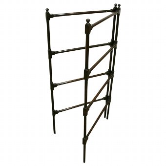 Georgian Style Tall Mahogany Towel Rail