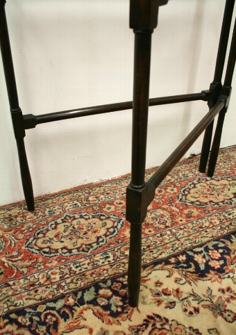 Antique Georgian Style Tall Mahogany Towel Rail