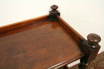 Antique Mid Victorian Mahogany Whatnot