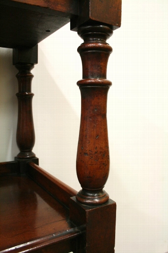 Antique Mid Victorian Mahogany Whatnot