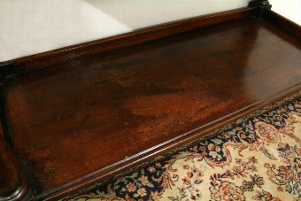 Antique Mid Victorian Mahogany Whatnot