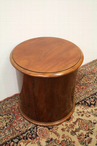 Antique Mid Victorian Circular Commode
