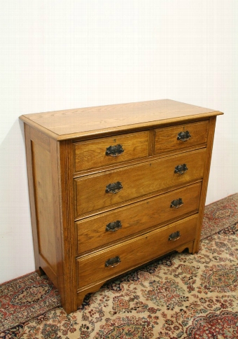 Edwardian Oak Chest of Drawers