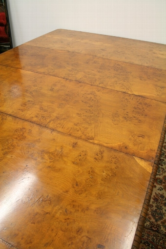 Antique Early Victorian Pollard Oak Dining Table
