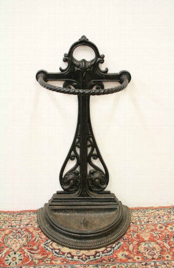 Antique Neat Sized Cast Iron Stick Stand