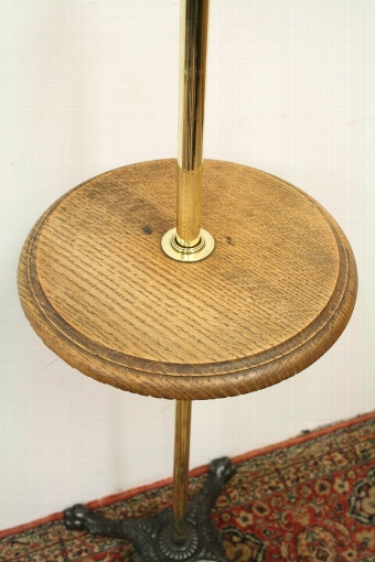 Antique Late Victorian Adjustable Lectern/Side Table