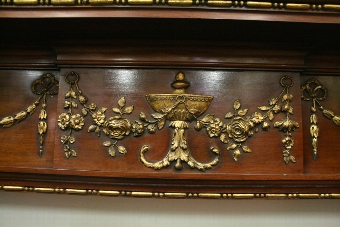 Antique George III Style Mahogany Fire Surround