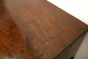 Antique George III Mahogany 2 Part Chest of Drawers