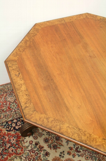 Antique Victorian Walnut Occasional Table/Coffee Table