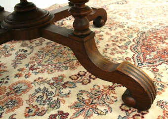 Antique Victorian Walnut Occasional Table/Coffee Table