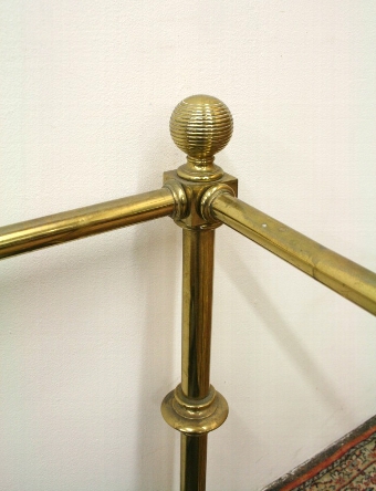 Antique Victorian Brass Umbrella Stand/Stick Stand
