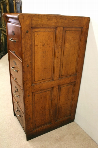Antique Oak Filing Cabinet by Kenric Efferson