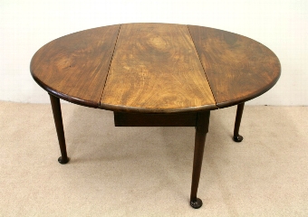 George III Mahogany Drop Leaf Table