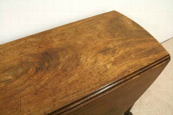 Antique George III Mahogany Drop Leaf Table