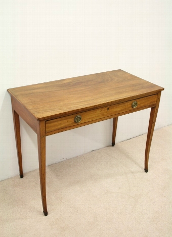 Late George III Mahogany Side Table