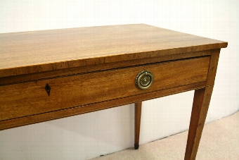 Antique Late George III Mahogany Side Table