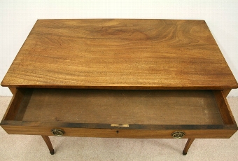 Antique Late George III Mahogany Side Table