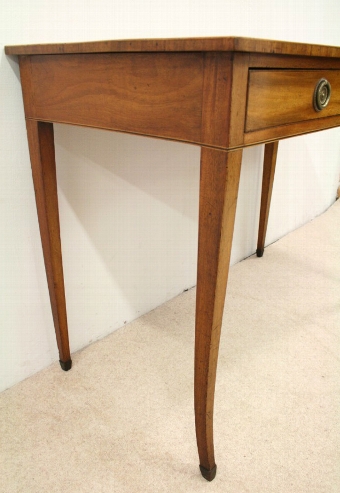 Antique Late George III Mahogany Side Table