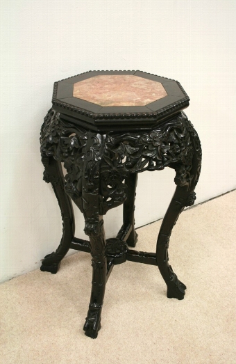 Chinese Hardwood Plant Stand