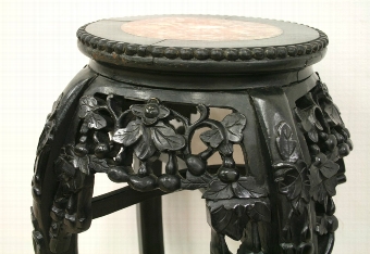 Antique Chinese Hardwood Stand