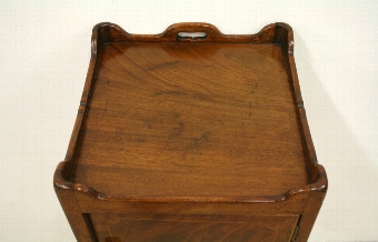 Antique George III Inlaid Mahogany Locker