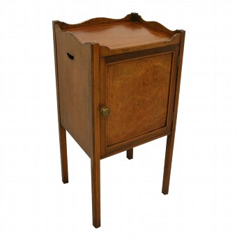 Georgian Style Inlaid Mahogany Locker