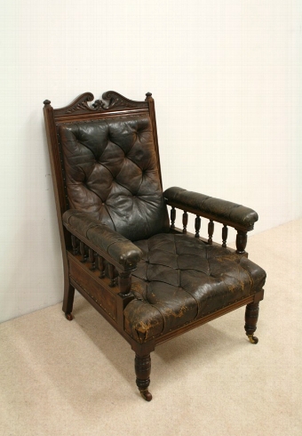 Late Victorian Gents Armchair
