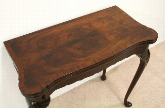 Antique George III Style Games Table