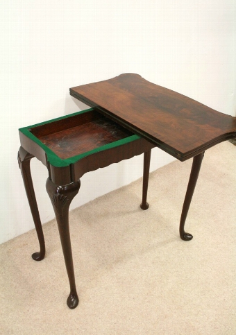 Antique George III Style Games Table