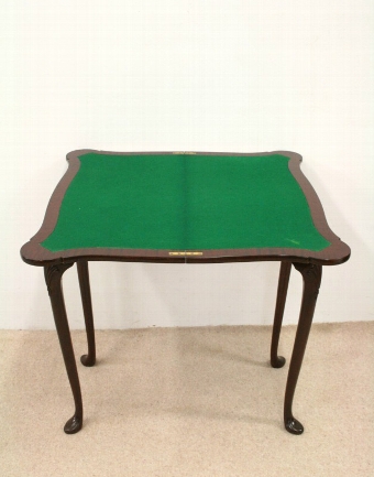 Antique George III Style Games Table