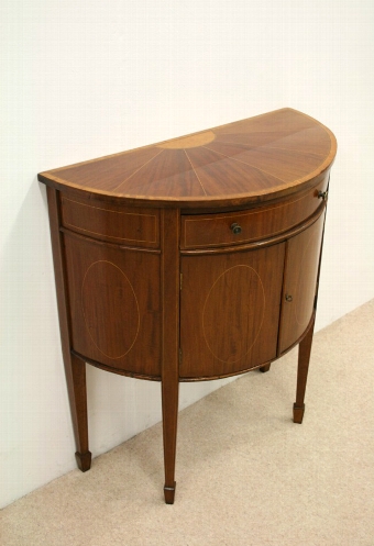 George III Style Bow Front Commode