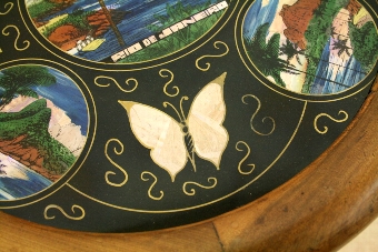 Antique Art Deco 'Rio De Janeiro' Occasional Table