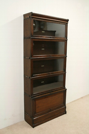 Globe Wernicke Oak Sectional Bookcase
