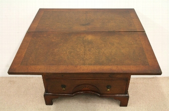 Antique Queen Anne Style Walnut Bachelor Chest