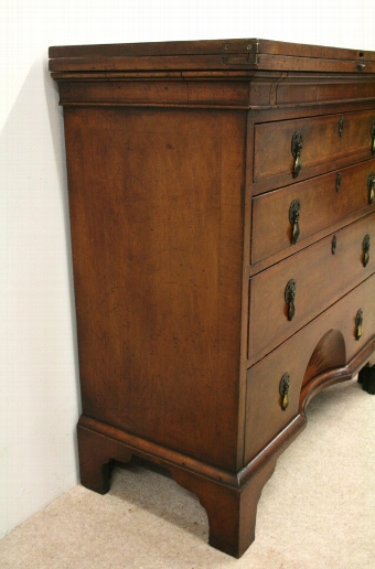 Antique Queen Anne Style Walnut Bachelor Chest