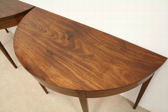Antique Pair of George III Mahogany Hall Tables