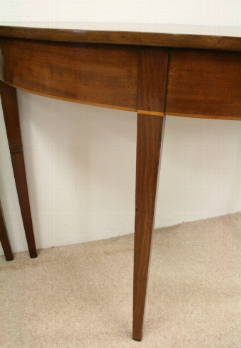Antique Pair of George III Mahogany Hall Tables