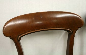 Antique Set of 4 Early Victorian Dining Chairs