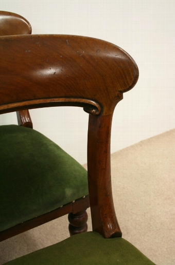 Antique Set of 4 Early Victorian Dining Chairs
