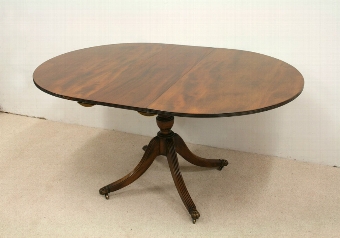 Regency Style Pedestal Dining Table