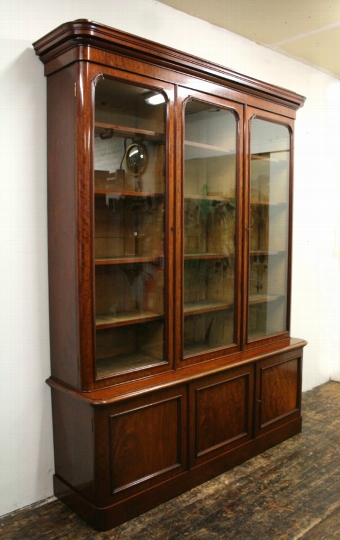 Victorian Mahogany Bookcase by Wylie & Lochhead