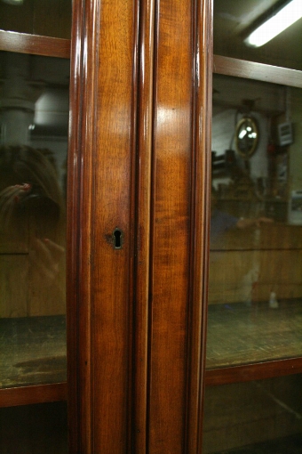 Antique Victorian Mahogany Bookcase by Wylie & Lochhead